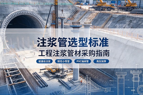 霍城注浆管选型标准