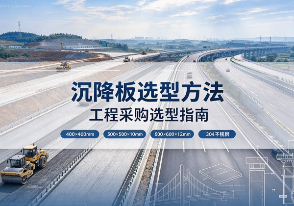 霍城沉降板选择方法