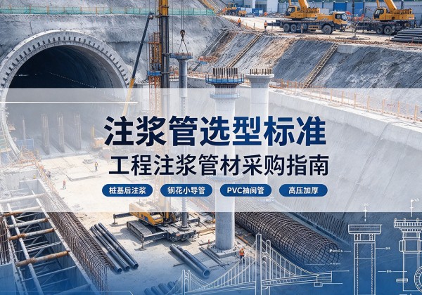 霍城注浆管选型标准